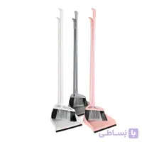 جارو خاک انداز ایستاده دسته بلند پاکسال