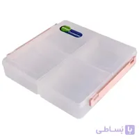 ظرف فریزری چهارخانه بزرگ لیمون (الوان)