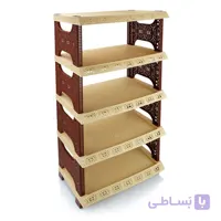 جاکفشی طرح دار جاسمین 4 طبقه هومکت