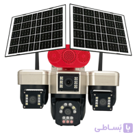دوربین پنل خورشیدی سیم کارتی 4 لنز Hieasy مدل V720