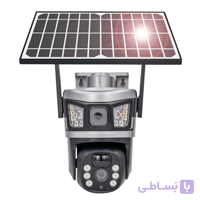 دوربین پنل خورشیدی سیم کارتی 2 لنز v380 مدل VCS87H-G