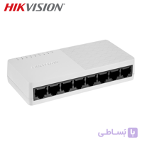 سوئیچ شبکه 8 پورت سرعت 10/100 برند هایک ویژن مدل DS-3E0108D-O