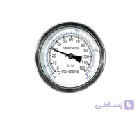 ترمومتر (گیج دما) تمام استیل 120 درجه خنبره اسپانیا مدل 8036120