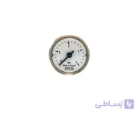 گیج فشار صفحه 2.7 سانت 6 بار خشک اتصال از پشت ویکا PG10-2.7-6