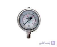 گیج فشار صفحه 6 سانت افقی 16 بار ویکا مدل 232.50.63.16