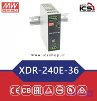 منبع تغذیه 36 ولت 6.66 آمپر مین ول مدل XDR-240E-36