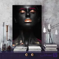 تابلو زن سیاه پوست