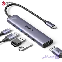 هاب 5 پورت USB-C یوگرین مدل UGREEN CM478-35580