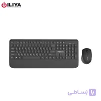 کيبورد و موس وايرلس هترون مدل HATRON HKCW136