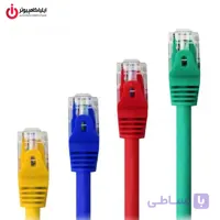 کابل شبکه CAT6 UTP کی نت مدل K-NET K-NCP6U003 به طول 30 سانتی متر