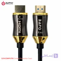 کابل HDMI 2.1 اپتیکال بافو 25 متری مدل BAFO HDMI-AOC-25M