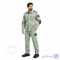لباس کار کاپشن شلوار سبز دو رنگ کد 377