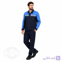 لباس کار کاپشن شلوار سفارشی سرمه ای آبی کد 209
