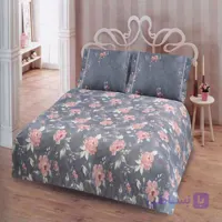 ست لحاف و روتختی دونفره چهارتکه طرح ایزابل180*200