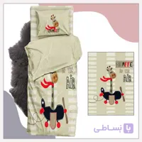 ست لحاف و روتختی 9تکه نوزادی طرح شیپ