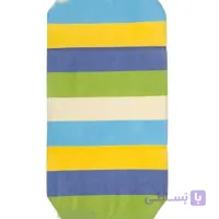 زیر بشقابی پارچه ای طرح رابید آبی