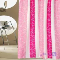 پرده حمام طرح honey circle سایز 200*240