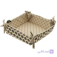 سبدنان کتان رزین تاژ طرح کندو