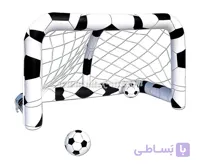 دروازه و توپ فوتبال بادی بزرگ