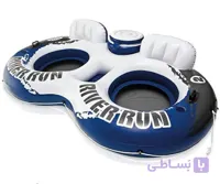 تیوپ بادی دو قلو با پشتی و کلمن ریور ران