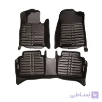 کفپوش 5 بعدی چرم سوناتا 2018 زرین فرش مدل NV + ارسال رایگان