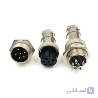 کانکتور نظامی فلزیاب 6 پین