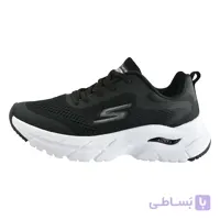 کفش پیاده‌ روی زنانه اسکچرز مدل Ground Black با تکنولوژی Arch Fit