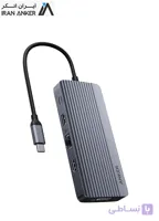 هاب  انتقال اطلاعات  10 پورت انکر Anker USB-C Hub 10-in-1 Dual Display  مدل A83C2