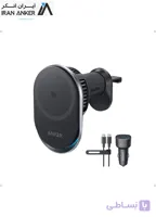 پایه نگهدارنده خودرو و شارژر بی سیم انکر مدل Anker MagGo 25W MagSafe Car Mount مدل B2933