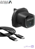 شارژر 25 واتی انکر به همراه کابل  Anker USB-C Charger 25W With Cable مدل B2656