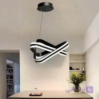 لوستر مدرن مدل ستاره مثلث سه لاین