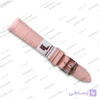 بند چرم صورتی خاص رئال سایز 18