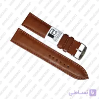 بند ساعت PG چرم طبیعی کلاسیک 22 میلی متری (قهوه‌ای)