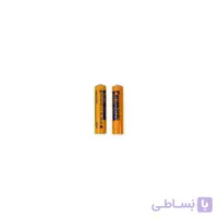 یک جفت باطری نیم قلم شارژی تلفن پاناسونیک PANASONIC اصلی