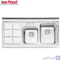 سینک ایلیا استیل 1065 روکار