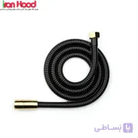 شیلنگ توالت مشکی درخشان