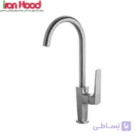 شیر روشویی البرز روز مدل آلپاین استیل مات