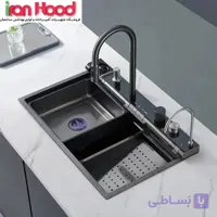 سینک ظرفشویی آبشاری پیانویی 5 کلید هوادیائو (HuaDiao) گرید A