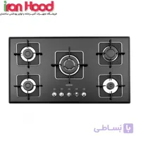 گاز صفحه ای استیل البرز مدل G5960 سفید