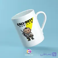 ماگ با طرح کاراکتری از کالاف دیوتی