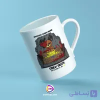 ماگ گیمینگ با طرح mystery teddy bear