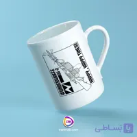 ماگ طرح دار گیمینگ با طرح wunderwaffe کالاف