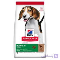 غذای خشک سگ هيلز Medium Puppy طعم بره و برنج وزن 14 کيلوگرم