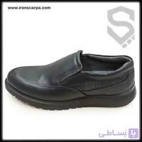 کفش چرم مردانه روزمره مدل یاشین بندی