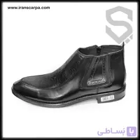 نیم بوت چرم مردانه مدل لیکامار2