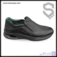 کفش چرم مردانه طبی مدل رادین بندی
