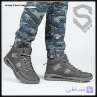 نیم بوت چرم مردانه مدل ویرا
