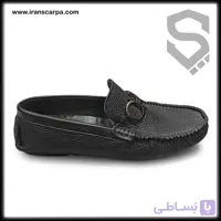 کفش کالج مردانه چرم طبیعی مدل نینو