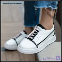 کفش چرم زنانه اسپرت مدل SH01
