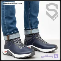 نیم بوت چرم مردانه مدل لیها